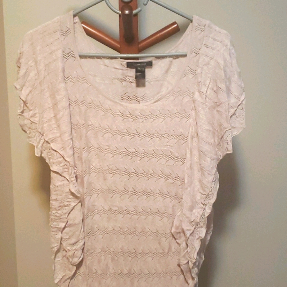 Mango knit top